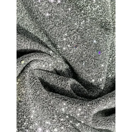 Women's Casual Jacket Outdoor Street Daily Wear Fall Winter Regular Coat Regular Fit Thermal Warm Breathable Stylish Casual Jacket Long Sleeve Plain Sequins Silver Black Red - Image 3