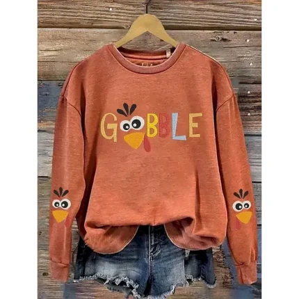 Women's Pullover Sweatshirt Hoodies Graphic Animal Letter Fashion Casual Long Sleeve Crew Neck Round Neck Regular Tops Street Dailywear Casual Print Black Red Orange Green Spring Fall Winter - Image 4