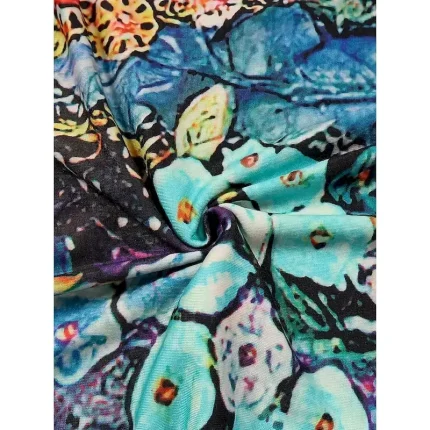 Women's Midi Dress Casual Dress Winter Dress Ethnic Dress Swing Dress Vacation Casual Modest Formal Outdoor Winter Dress Regular Fit Floral Long Sleeve Crew Neck Purple Fall Winter Autumn - Image 6